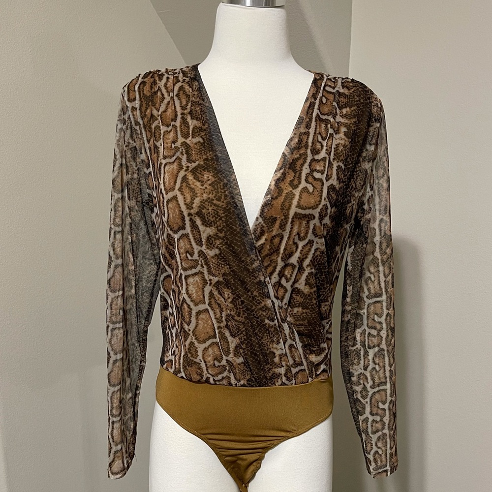 Windsor Cheetah Print Bodysuit